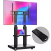ONKRON TS2811E-B Mobilais TV statīvs 50-120 collu ekrāniem, melns