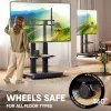 ONKRON TS2811E-B Mobilais TV statīvs 50-120 collu ekrāniem, melns