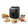 Breville VDF133X Bezeļļas tvaika fritieris, 7L, 1700W, Melns/Sudrabs