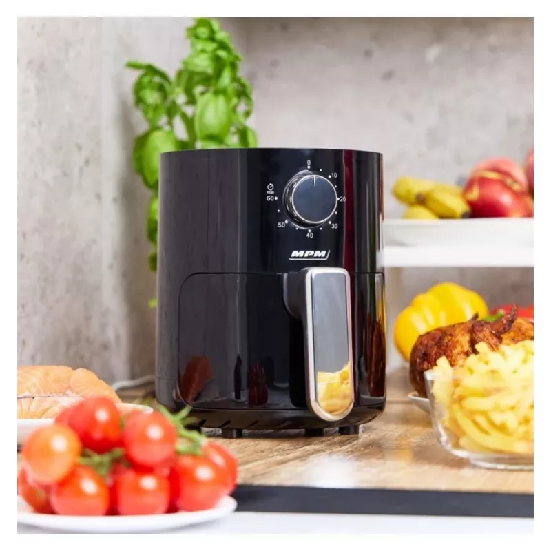 MPM MFR-12 Gaisa fritieris 1500W 3.2L Melns