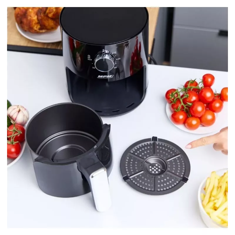 MPM MFR-12 Gaisa fritieris 1500W 3.2L Melns