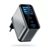 EVERACTIVE SC-670Q GaN 67W USB-C Lādētājs ar 2x USB-C un 1x USB-A, Quick Charge 4+, PD 3.0, Melns