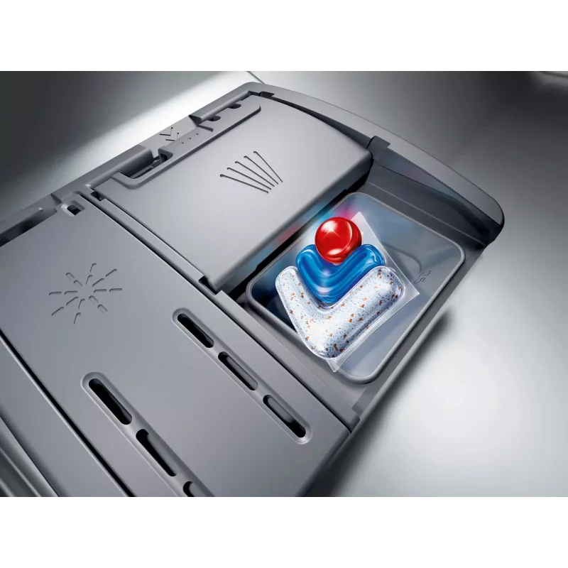 Bosch SMS4ENC06E Brīvi stāvoša trauku mazgājamā mašīna, 13 trauku komplekti, 44 dB, Sudraba Inox