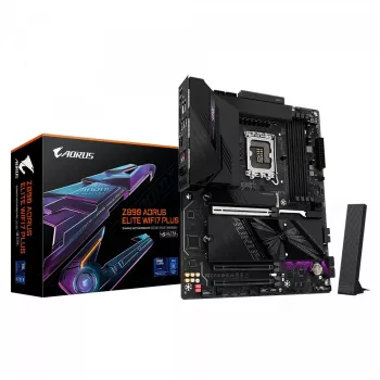 GIGABYTE Z890 AORUS ELITE WIFI7 PLUS Mātesplate LGA1851 DDR5 ATX