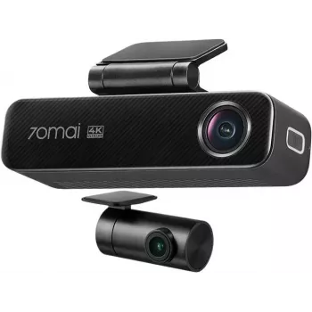 70mai Dash Cam M800 4K UHD GPS WiFi 4G/LTE ar RC14 aizmugures kameru
