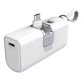 Trust Pacto 5000 mAh Balts Power Bank