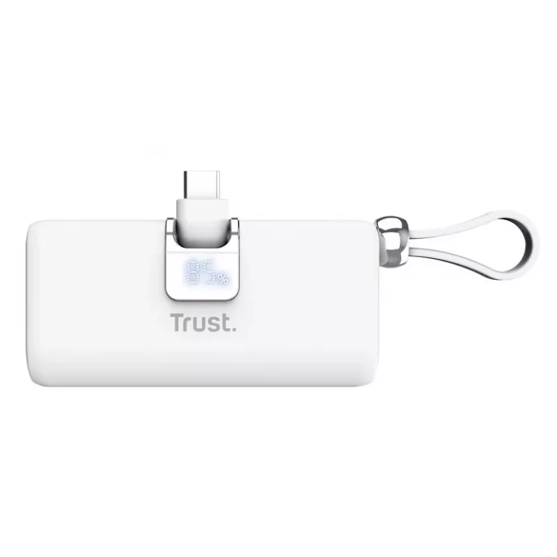 Trust Pacto 5000 mAh Balts Power Bank