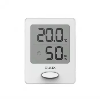 Duux Sense Higrometrs + Termometrs Balts LCD Displejs