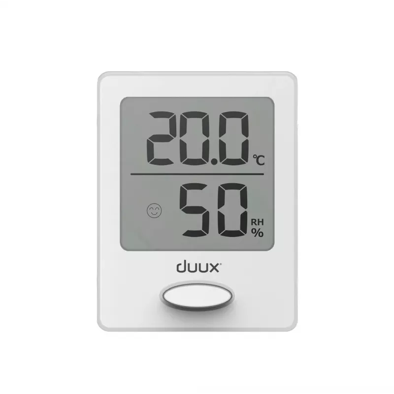 Duux Sense Higrometrs + Termometrs Balts LCD Displejs