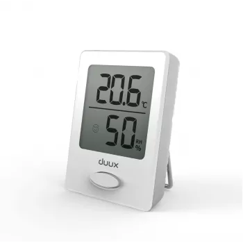 Duux Sense Higrometrs + Termometrs Balts LCD Displejs