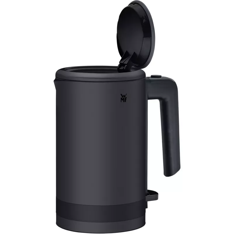 WMF KÜCHENminis Elektriskā tējkanna 0,8 L, 1800 W, Nerūsējošais tērauds, Melna