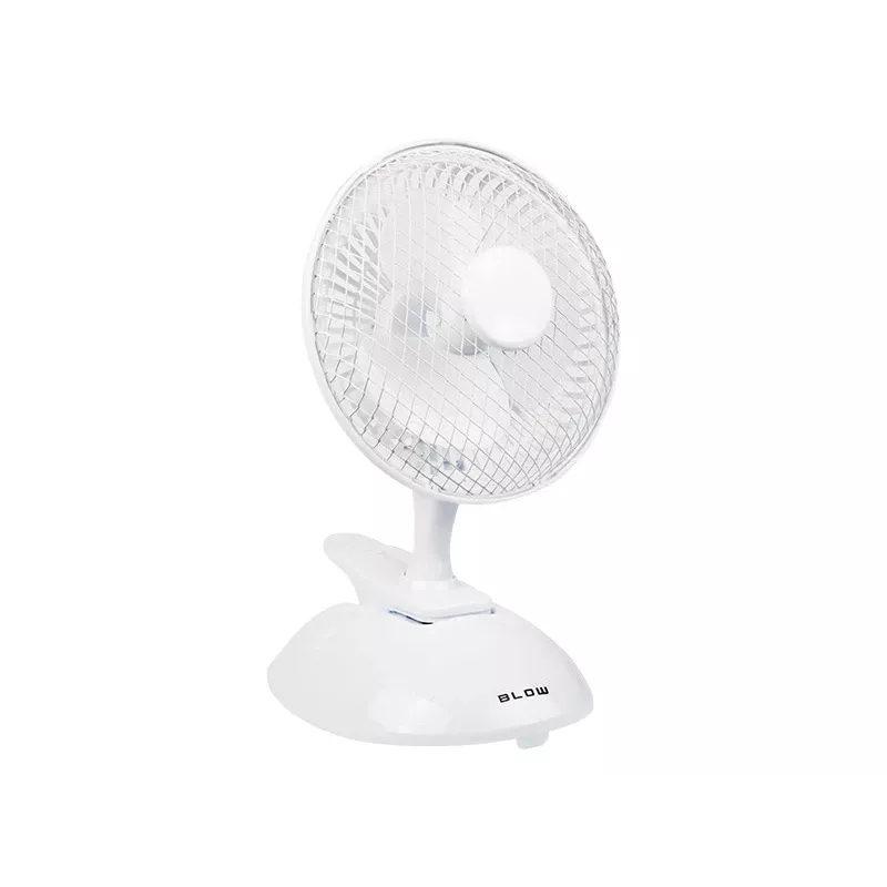 BLOW Galda ventilators 6 collas / 15cm 2in1 klipša ventilators 25W melns