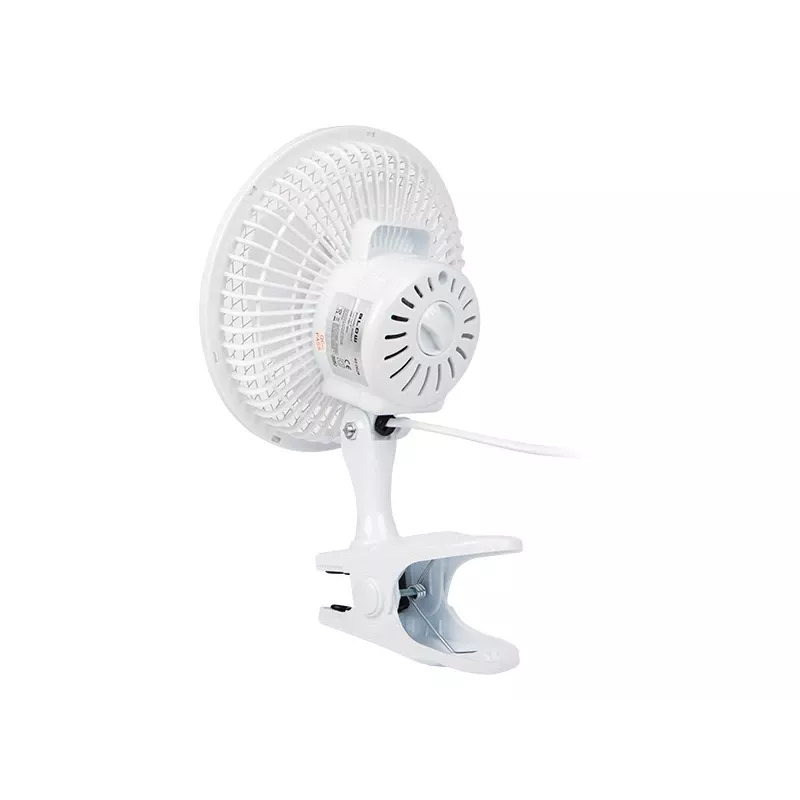 BLOW Galda ventilators 6 collas / 15cm 2in1 klipša ventilators 25W melns