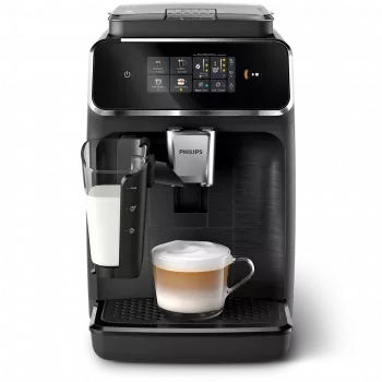 Philips Series 2300 LatteGo EP2330/10 Pilnībā automātiska espresso kafijas automāts Melns