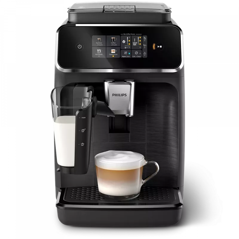 Philips Series 2300 LatteGo EP2330/10 Pilnībā automātiska espresso kafijas automāts Melns