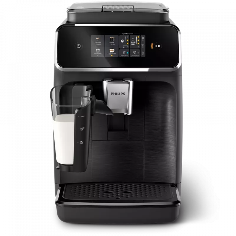 Philips Series 2300 LatteGo EP2330/10 Pilnībā automātiska espresso kafijas automāts Melns