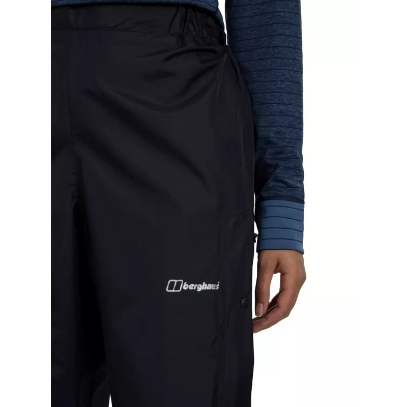 BERGHAUS Sieviešu ūdensnecaurlaidīgās virsbikses Deluge 2.0, izmērs S, melna