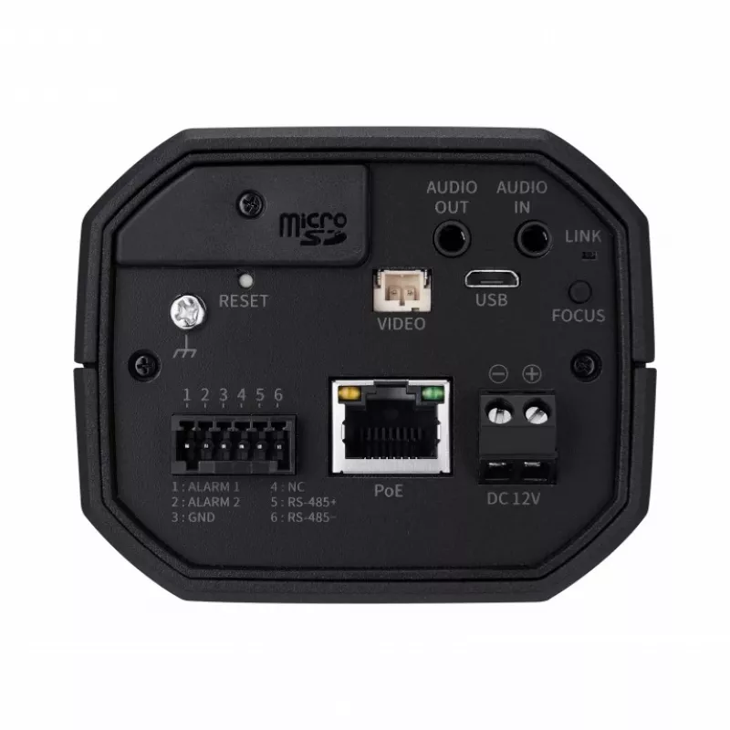 HANWHA TECHWIN Hanwha Wisenet XNB-6003 2MP Box IP kamera ar 150dB WDR, H.265, PoE