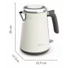 Tefal Loft Collection KI666AE0 Elektriskā tējkanna 1.7 L 2400 W Ziloņkaula
