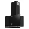 Whirlpool WHVA 62F LM K Sienas nosūcējs, 59,8 cm, 485 m³/h, Mehānisks, LED, Melns