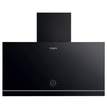 Whirlpool WHVA 62F LM K Sienas nosūcējs, 59,8 cm, 485 m³/h, Mehānisks, LED, Melns