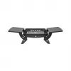 TEESA BBQ 1000 1-Burner Gas Barbecue, Portable, Black