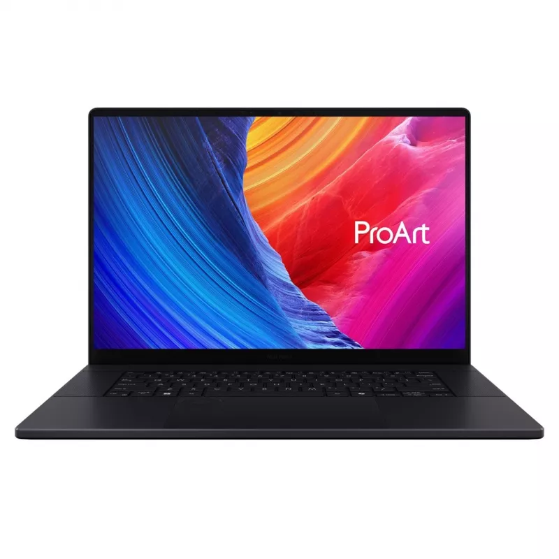 ASUS ProArt P16 H7606WM-SR122X - 16 inch 3K OLED Touch klēpjdators - AMD Ryzen AI 9 HX 370 - 32GB LPDDR5X - 1TB SSD - NVIDIA GeForce RTX 5060 - Windows 11 Pro - Nano Black