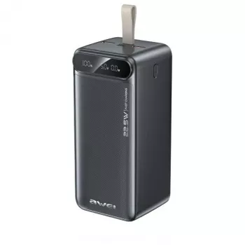 AWEI PA-13 Power Bank 50000mAh 22.5W Melns