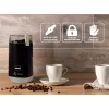 ELDOM MK40 Kafijas dzirnaviņas Melna 150W Asmens dzirnaviņas