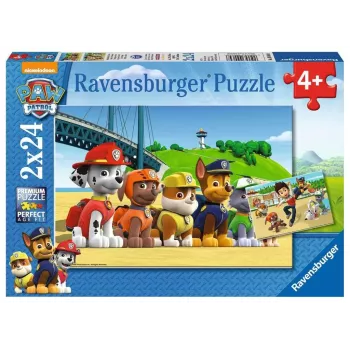 Ravensburger Puzzle 2x24 gabaliņi Team Paw Patrol