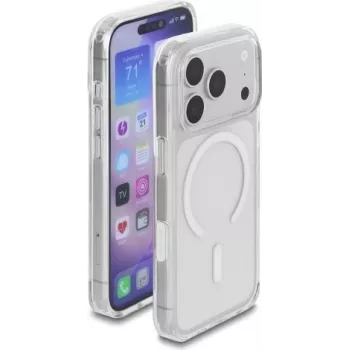 Delock aizsargmaciņš iPhone 17 Pro, saderīgs ar MagSafe, caurspīdīgi balts (81643)
