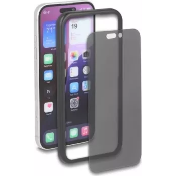 Delock Rūdīta stikla privātuma ekrāna aizsargs Apple iPhone 17 Pro, pretizlūkošanas 4-virzienu, ar uzstādīšanas palīglīdzekli (81646)