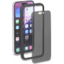 Delock Privacy Screen Protector for iPhone 16, Tempered Glass, Anti-Spy 2-Way, with Installation Aid (81654)
