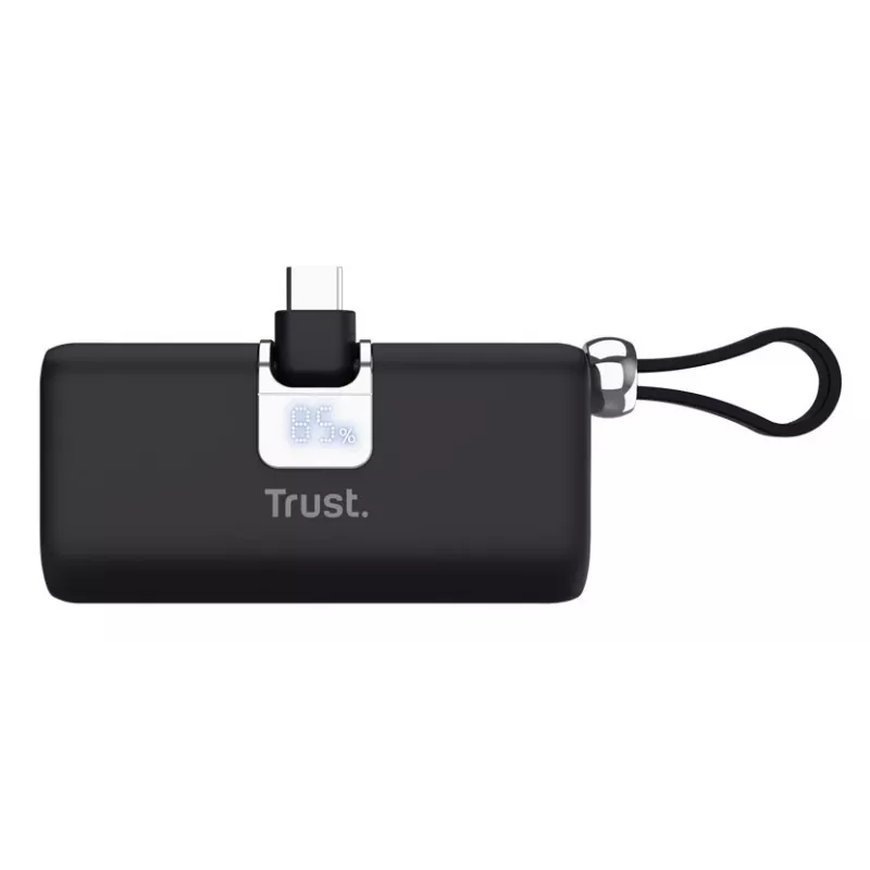 Trust Mobile Pacto Power Bank 5000 mAh Melns