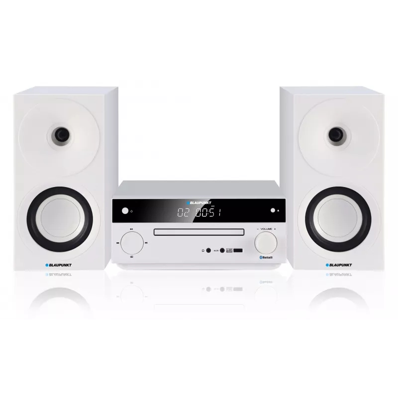 Blaupunkt MS30.2BT Edition Micro System ar Bluetooth, CD, USB, HDMI ARC, FM radio, 2x25W RMS, melns