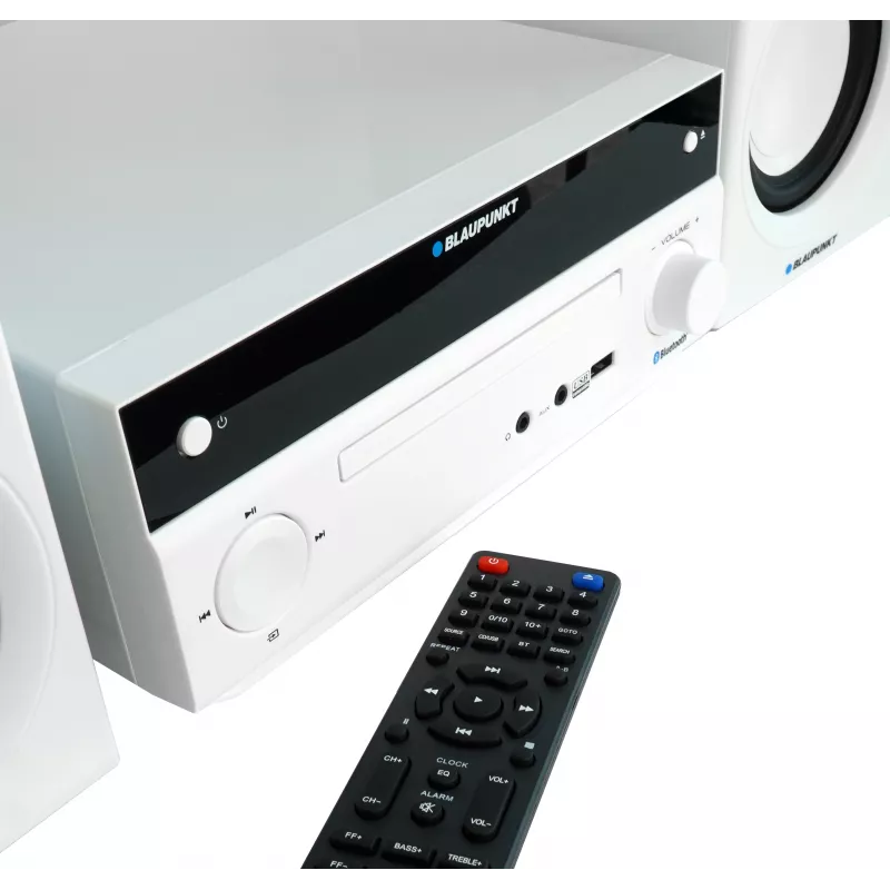 Blaupunkt MS30.2BT Edition Micro System ar Bluetooth, CD, USB, HDMI ARC, FM radio, 2x25W RMS, melns