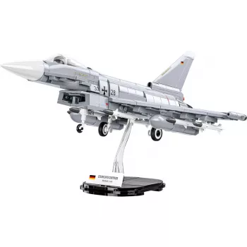 COBI Eurofighter Typhoon Konstrukcijas bloki 1:48 mēroga modeļa komplekts 455 gabali