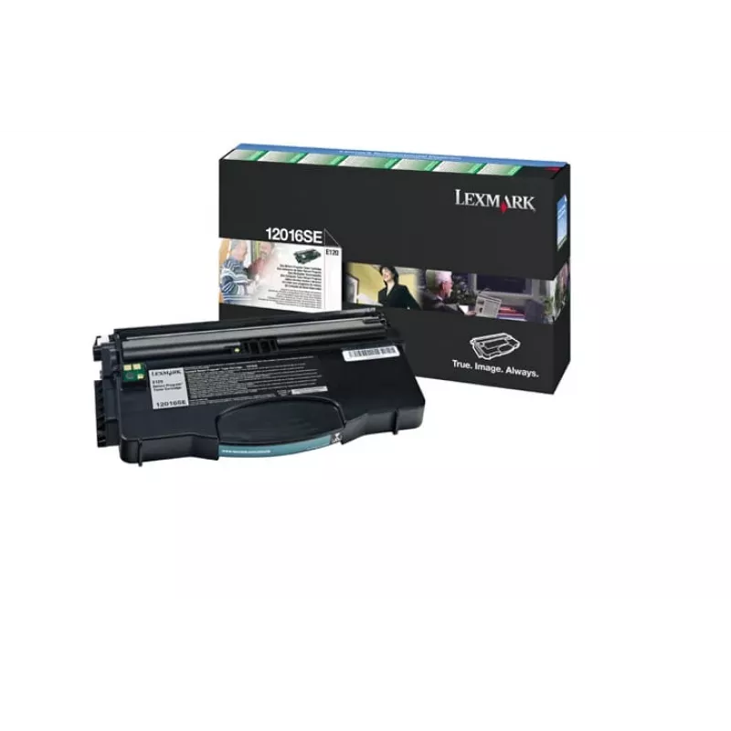 Lexmark 12016SE Original Tonera kasetne Melna Standarta ražība 2000 lapas E120 E120n