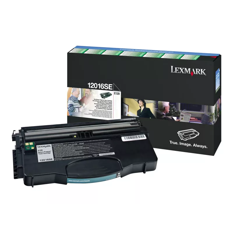 Lexmark 12016SE Original Tonera kasetne Melna Standarta ražība 2000 lapas E120 E120n