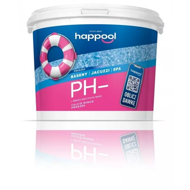 Acrylmed CALCID MINUS Pulveris Ūdens pH Līmeņa Pazemināšanai, 3 kg