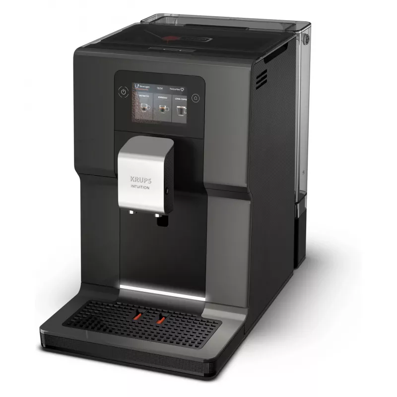 KRUPS Intuition Preference EA872B10 Pilnībā Automātiska Kafijas Automāts ar Kapučīno Pagatavotāju, 15 Bar, Melns