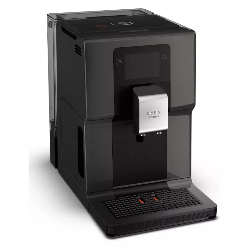 KRUPS Intuition Preference EA872B10 Pilnībā Automātiska Kafijas Automāts ar Kapučīno Pagatavotāju, 15 Bar, Melns