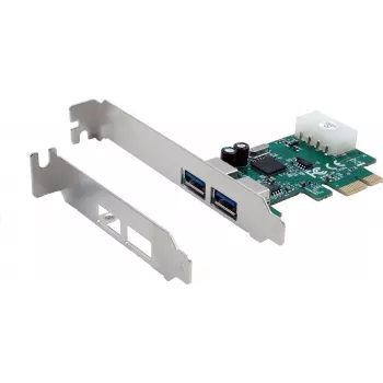 EXSYS EX-11042 PCIe USB 3.2 Gen 1 Card ar 2 Portiem NEC Chipset