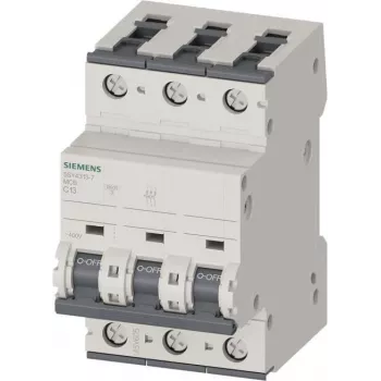 Siemens SENTRON 5SY4313-7 Miniature Circuit Breaker MCB C13A 3-Pole 10kA