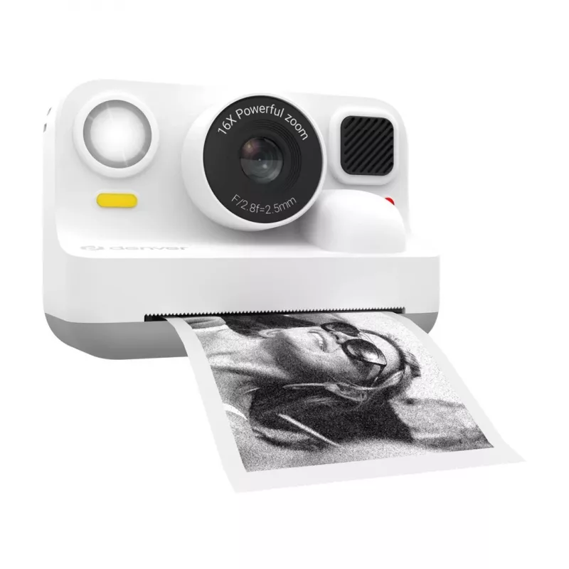 Denver KPC-1374BTW White Kids Camera with Printer