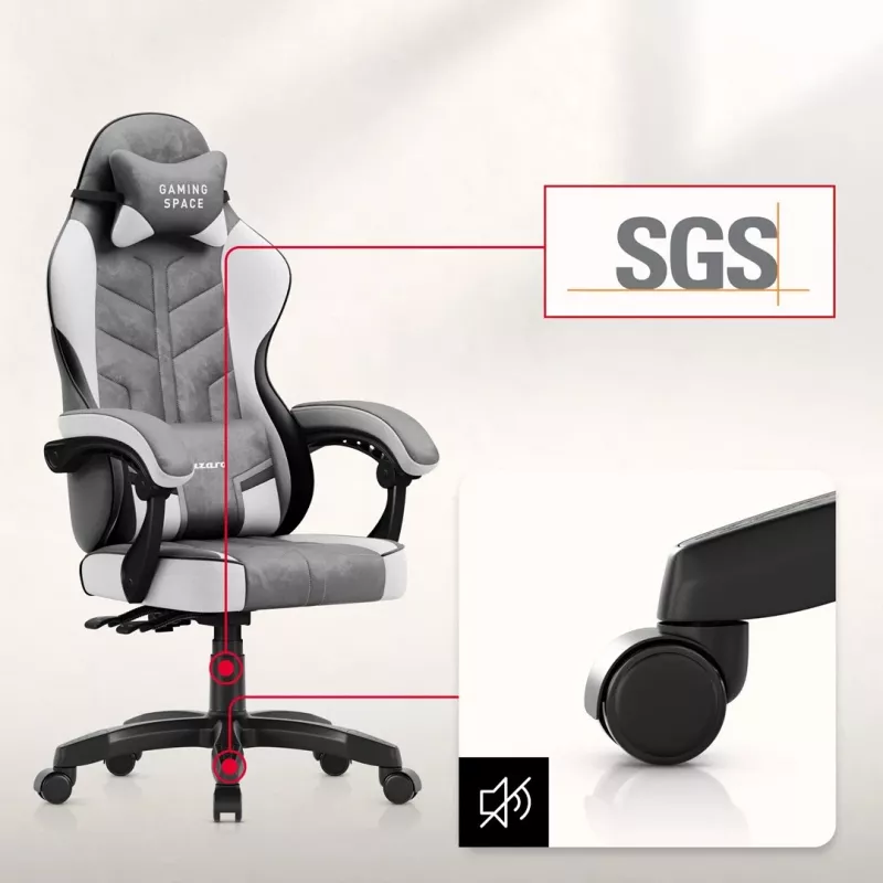 Huzaro Force 2.7 Grey Gaming Chair