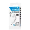 EVERACTIVE GaN 45W USB-C Lādētājs QC3.0 SC-465Q Balts