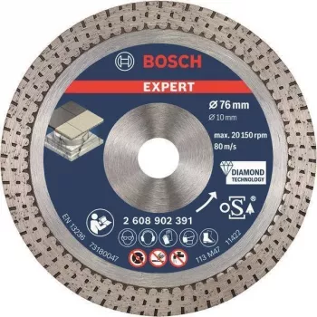 Bosch Expert for HardCeramic Diamond Cutting Disc 76x22.23x1.9x10 mm 1 gab.