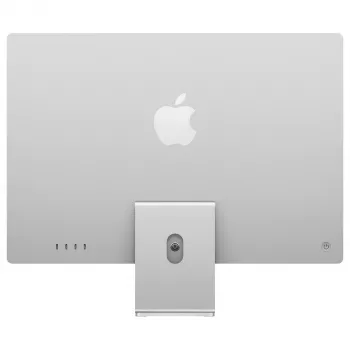 Apple iMac 24 collu M4 10-kodolu CPU 10-kodolu GPU 16-kodolu neironu dzinējs 24GB RAM 512GB SSD Standarta stikls Sudrabs Magic Keyboard ar Touch ID un ciparu tastatūru vācu izkārtojums