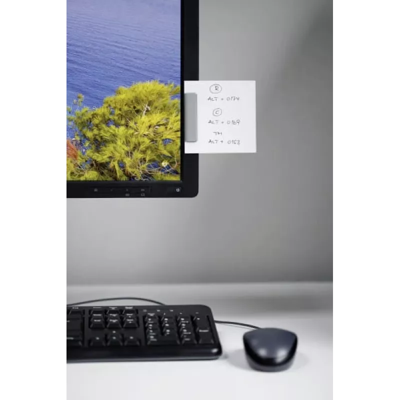 Durable DURAFIX Display Rail - Sudraba (5 iepakojumā)